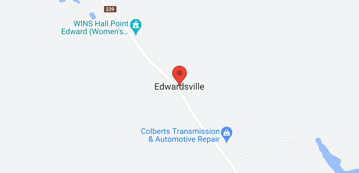 map of 1980 highway 239 edwardsville Road